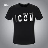 Dsq2 T Shirt Casual Sports Printed Short Sleeve Summer Men