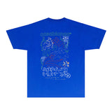 Casablanca T Shirts Fashion Print Street