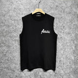 Amiri tank top pure letterprinting