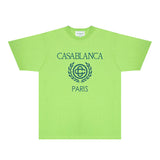 Casablanca T Shirts Fashion Print Street