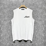 Amiri tank top new font printing