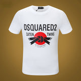 Dsq2 T Shirt Casual Sports Printed Short Sleeve Summer Men