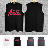 Amiri tank top stroke pure letterprinting