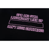 Synaworld T Shirts central cee Short Sleeve Classic Letter Print Loose Casual T-Shirt