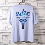 Basketball Sports T Shirt Nba Commemorative Kobe No. 24 Sweatshirt Student Short Sleeve T-Shirt Men'S Loose