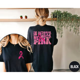In October We Wear Pink Tee Breast Cancer Awareness T-shirt