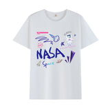 Basketball Sports T Shirt Short-Sleeved T-Shirt Men'S Trendy Loose Printed Half Sleeve Student