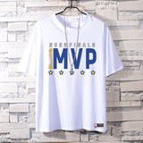 Basketball Sports T Shirt Curry Champion Pure Cotton Loose Short Sleeve T-Shirt Male Student Handsome Casual