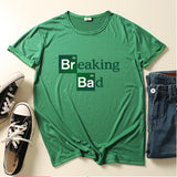 Heisenberg T Shirt Breaking Bad Printed round Neck Men's and Women's Short Sleeve T-shirt
