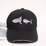 Plam Angle Hat Fashion Baseball Cap Shark Embroidered Cap