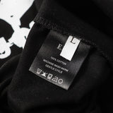 ERD T Shirts Short Sleeve Logo Cartoon Print Loose