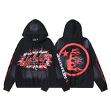 Mens trendy Hoodie & Pants Wash Water Make Old Hoodies Sweater Trousers