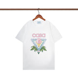 Casablanca T Shirts Fashion Loose