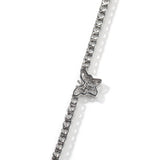 Chains Hip Hop Butterfly Tennis Chain Fashion Collarbone Chain Copper Zirconium Spectrum
