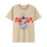 Basketball Sports T Shirt Summer Casual Short Sleeve T-Shirt Men'S Trendy Student Loose