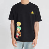 One Piece Anime T-Shirt Men Straw Hat Pirates Monkey