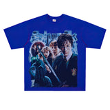 Film Star T Shirt Movie Harry PROTONIC Magic Street Style Short Sleeve Loose American T-shirt