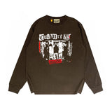 Gallery Dept Long Sleeved Shirt Fashion Brand Long Sleeve Long-Sleeved T-shirt Blouse