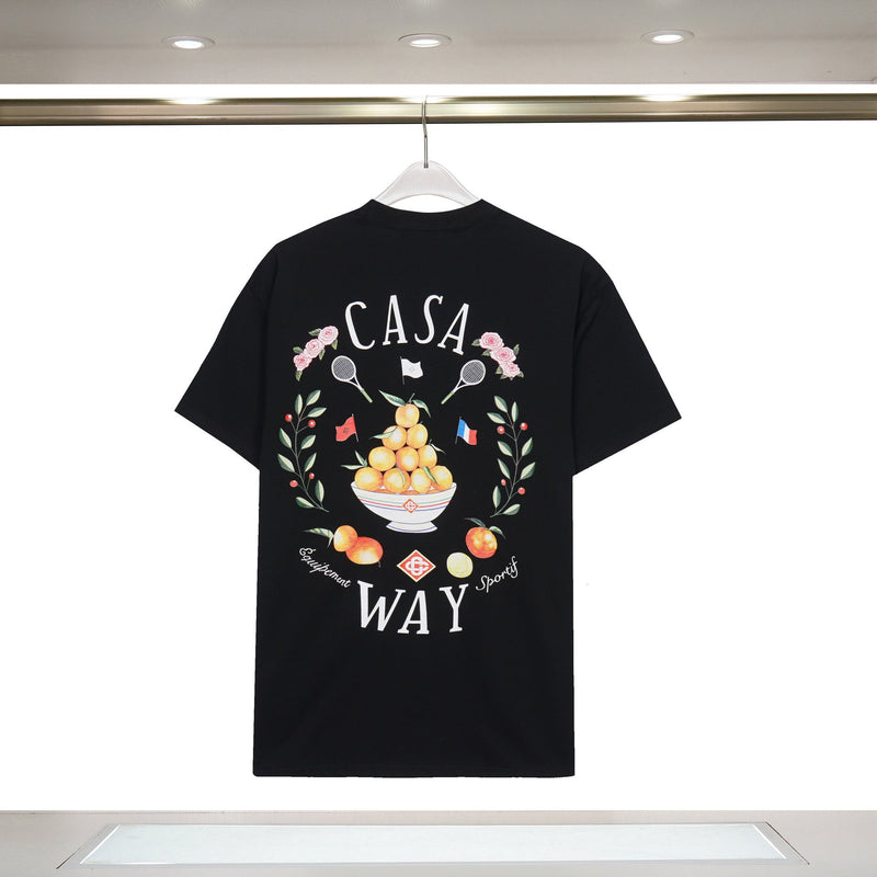 Casablanca T Shirts Loose Short Sleeve T-Shirt