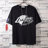 Basketball Sports T Shirt Basketball James 23 Kobe No. 24 Cotton Short-Sleeved T-Shirt Male Student Loose