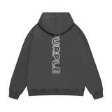 Purple Brand Hoodie Fashion Loose Hooded Sweater