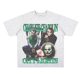 Film Star T Shirt Loose Heavy Retro Street Cotton American T-shirt