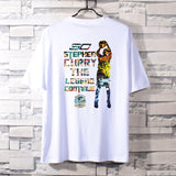 Basketball Sports T Shirt Curry Sports Short-Sleeved T-Shirt Male Student Korean Style Loose