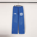 Mens trendy Hoodie & Pants2 Loose Hoodie Sweater Casual Pants