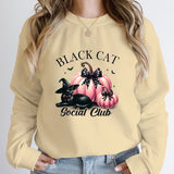Women Fashion Creative Halloween Pumpkin Black Cat
