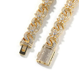Chains Zircon Necklace Tide Hip Hop St. Valentine's Spectrum