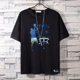 Basketball Sports T Shirt Short-Sleeved T-Shirt Men'S Magic Mcgrady No. 1 Basketball Sports Training Wear Student Loose