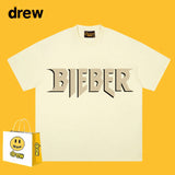 Drew T Shirts Loose Heavy Bieber
