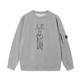 Cp Company Sweatshirts Autumn and Winter Solid Color Sweatshirts Men and Women