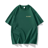 Nasa T Shirt Short Sleeve T-Shirt Summer Loose Couple Half Sleeve Top