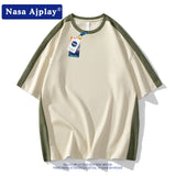 Nasa T Shirt Short Sleeve T-Shirt Men'S Summer T-Shirt Half Sleeve Top Couple Casual