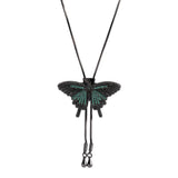 Chains Mini Butterfly Hip Hop Niche Copper Set 5A Zircon Spectrum Animal