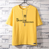 Basketball Sports T Shirt Short-Sleeved T-Shirt Men'S Magic Mcgrady No. 1 Basketball Sports Training Wear Student Loose