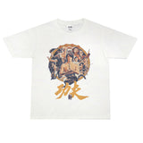 Film Star T Shirt Movie Zhou Xingchi Kung Fu Trendy Pure Cotton Short Sleeve Loose round Neck Heavy T-shirt Men and Women