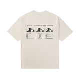 ERD T Shirts Printed Loose-Fitting Casual T-shirt Men