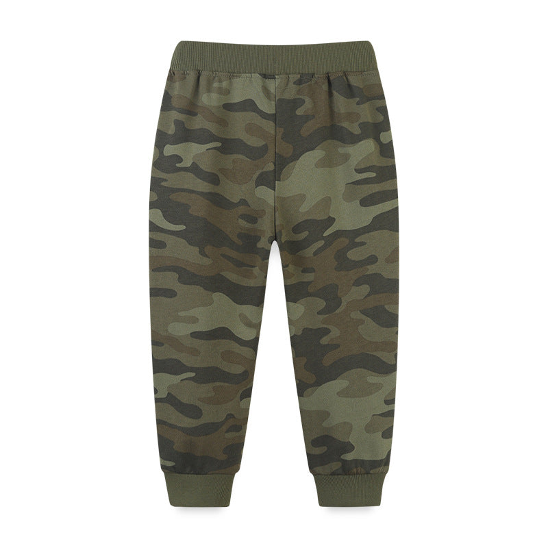 Boy Pants Children's Pants Children Camouflage Sports Pants Fashion Children's Pants