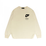 Purple Brand Long Sleeve T-Shirt Fashion Loose Long Sleeve Top