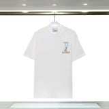 Casablanca T Shirts Cartoon Rabbit Print Loose Tee