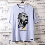 Basketball Sports T Shirt Basketball Sports Trendy Printed Short-Sleeved T-Shirt Men'S Loose
