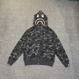 Bape Hoodie Zip-Up Cardigan Hoodie