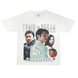 Film Star T Shirt Loose Retro Street Cotton T-shirt Men and Women