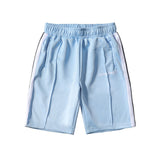 Palm Angle Shorts Palm Angels Casual Striped Shorts Elastic Men and Women Sports