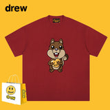 Drew T Shirts Smiley Bear Printed Short Sleeve