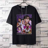 Basketball Sports T Shirt Student Short Sleeve T-Shirt Male Warrior Curry Basketball