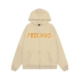 Vlone Hoodie Autumn/Winter Cardigan Hooded Sweater