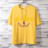 Basketball Sports T Shirt Nba Basketball Wear Sports Short-Sleeved T-Shirt Men'S Student Loose